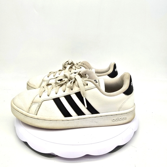 Adidas Shoe Women's 8 Cloudfoam Grand Court Sneakers - Picture 1 of 8